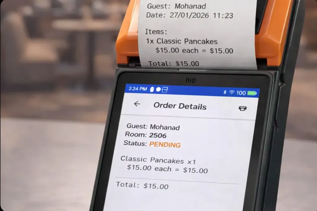 Order is Printed
